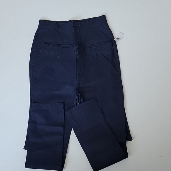 🌹 Old Navy, Girls, Size 14, Skinny, Navy, Uniform pants - Picture 1 of 4